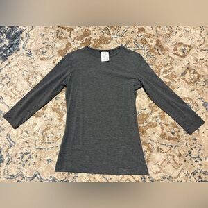 KikiRiki 3/4 Sleeve Tee with Crew Neck in XS